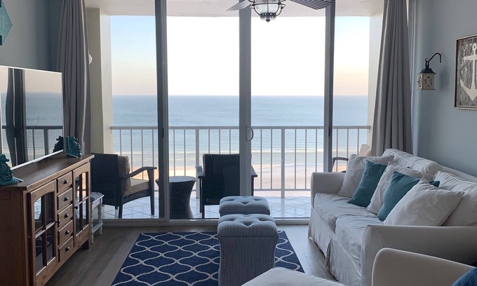 Marco Island Condo | 17th Floor Oceanfront Remodeled Beach Escape!