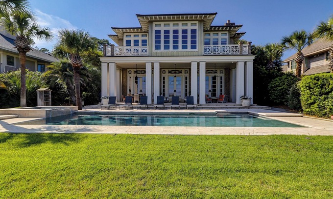 Sea Pines House | 18 Grey Widgeon - Direct Oceanfront - A Beautiful Gem.