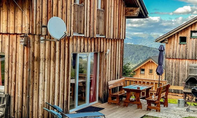 Bad Sankt Leonhard im Lavanttal Ski Chalet | 1A Chalet "Nest" Panorama Sauna in hiking area