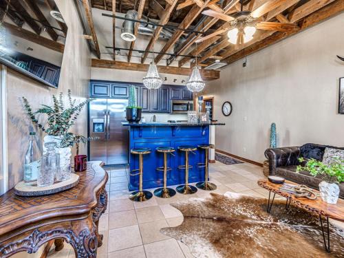 Central Oklahoma City Apartment | 1BR Balcony Views And Cowboy Vibes