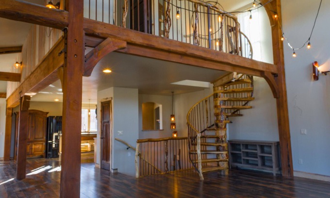 Colorado Springs House | 1cBarn for WEDDINGS, Reunions, large Estate Home; Sleep15, Games, Views; Private