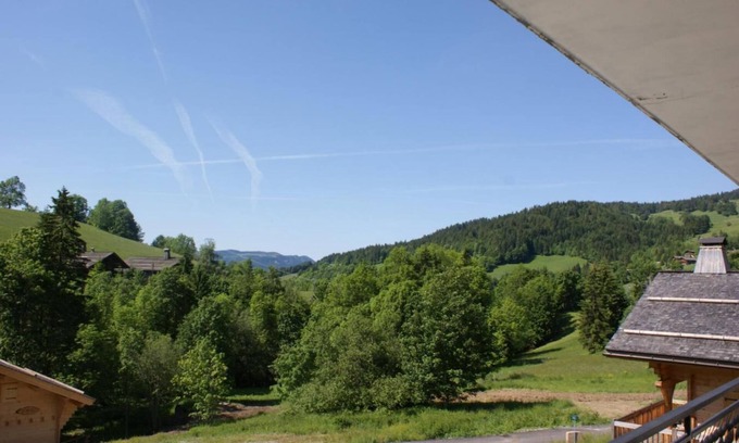 Le Grand-Bornand Apartment | 1st floor, balcony, parking, tv, ski locker, 26m², Le Grand Bornand