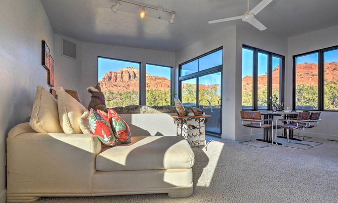 Sedona Apartment | 2 Acres & Red Rock Views: Sedona Casita!