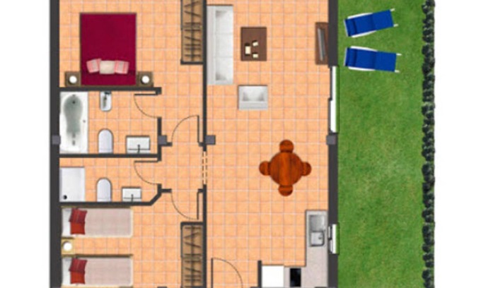 La Linea de la Concepcion Apartment | 2 bedroom apartment with garden block 2 (Apartment 1)