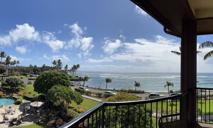 Koloa Condo | 2 bed, 2 bath oceanfront location