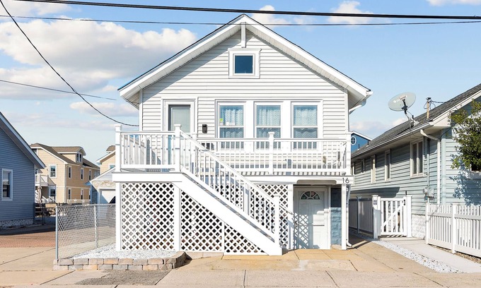 Ortley Beach House | 2 Bedroom 1 bath Lower Level Unit