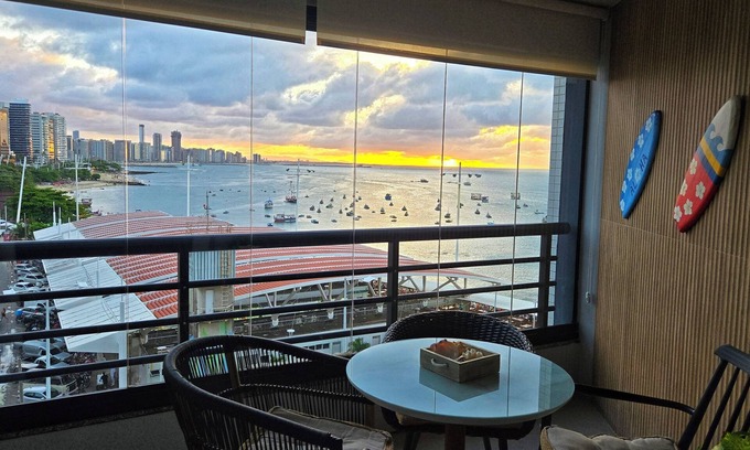 Cais do Porto Apartment | 2-bedroom apartment in brilliant Mucuripe Fortaleza with WiFi, fitness room