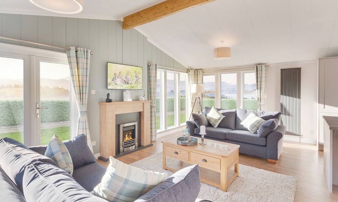 Newton Stewart Ski Chalet | 2 bedroom accommodation in Glenluce, Newton Stewart