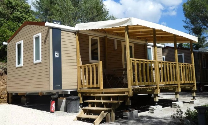 Puyloubier House | 2-bedroom air-conditioned mobile home for up to 6 people 6 people
