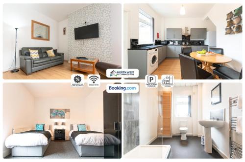 Leigh House | 2-Bedroom Contractor Stay with Fully Equipped Kitchen, Wi-Fi & Parking