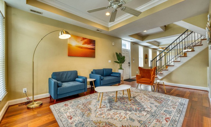 Downtown Baltimore House | 2 Bedroom Home with Parking Near Johns Hopkins