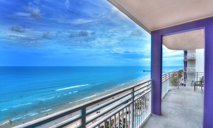 Daytona Beach Condo | 2 Bedroom Oceanfront Penthouse - Double Balcony !