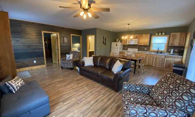 Benezette Cabin | 2 Bedroom w/King, 1 Bath across from Visitors Center- 4-Night Stay Discounts