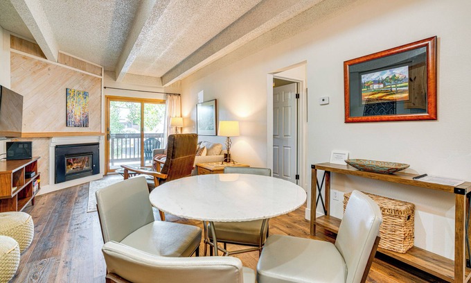 Frisco Condo | 2 Blocks to Main St: Downtown Frisco Condo!