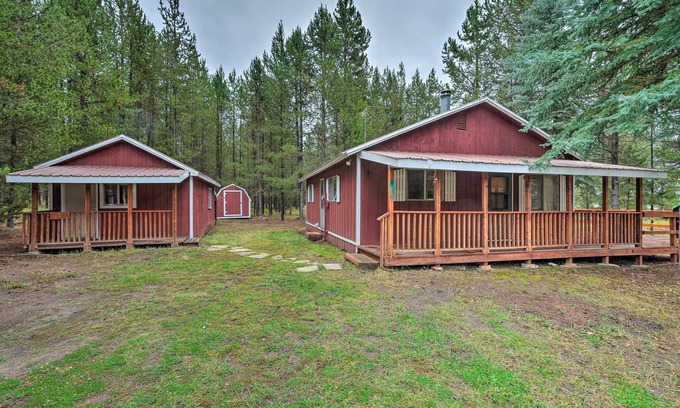 Island Park Cabin | 2 Cozy Island Park Cabins w/Near the Lake!