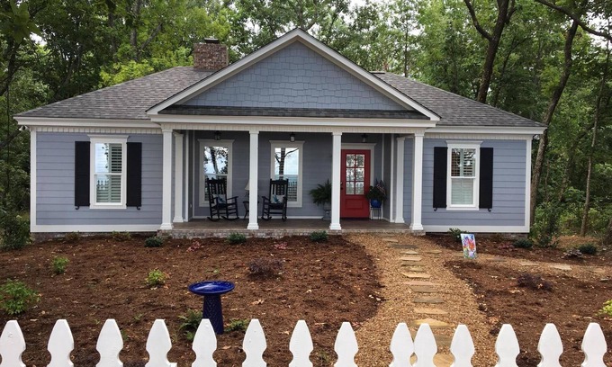 Mentone Cottage | 2 master suites! Hot where you are? Come to the Alabama mountains. Cool here!