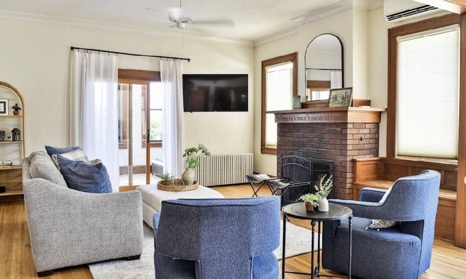 Arnolds Park Condo | 2 Minute walk to all the attractions