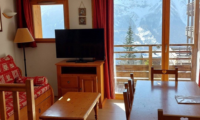 Orcieres-Merlette Apartment | 2 pièces cabine duplex 6 personnes