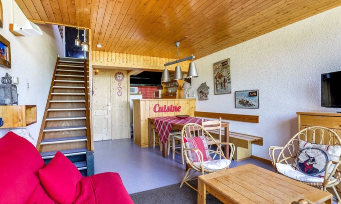 Arc-1600 Apartment | 2-room apartment for 7 people with pool, near slopes and shops - Arc 1600