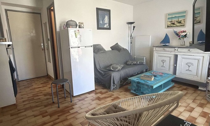 Cap d'Agde Apartment | 2-Room Apartment - Port Center - Cap d'Agde