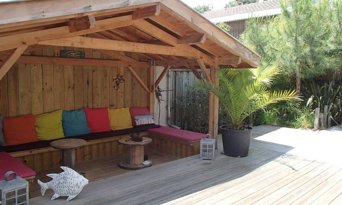 Cap-Ferret House | 200m Basin, at the foot of the lighthouse, townhouse 3 bedrooms
