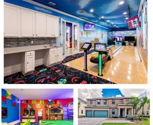 Kissimmee House | 2421-14-RD- Sports themed Home with Bowling Alley