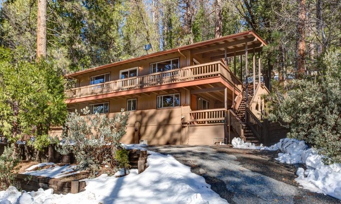 North Wawona Ski Chalet | 24B Birds Eye View