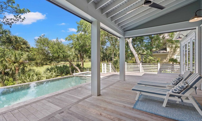 Vanderhorst Plantation House | 272 Tallow Tree: 5BR Home, Private Pool and Spa, Beach/Bike Gear Credit