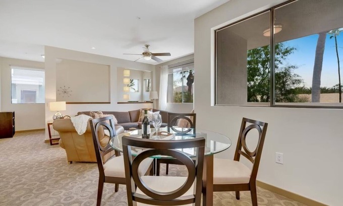 Palm Springs House | 2bd/2ba Townhouse with Stunning Mountain Views