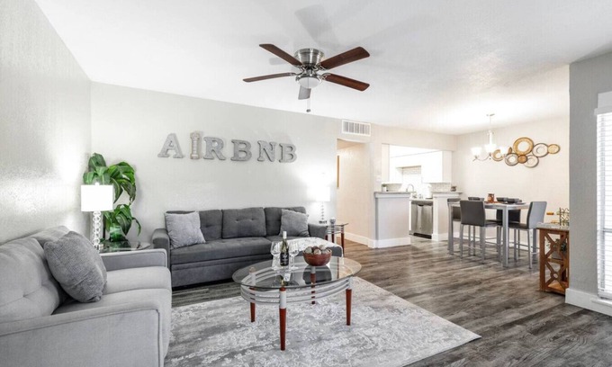 Arlington Apartment | 2BR/2BA by AT&T, Globe Life Stadiums,6 Texas Live!