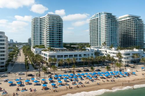 Central Beach Apartment | 2BR W Resort, Birds eye view of it all, Professionally Designed