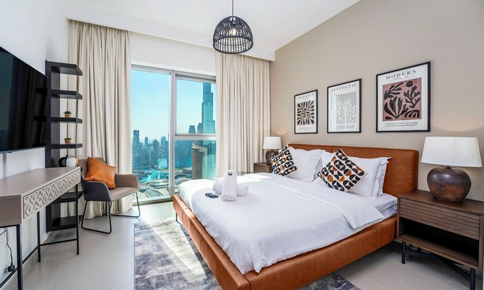 Za'abeel 2 Apartment | 2BR with Burj Khalifa View and Dubai Fountain View in Downtown Views 2 Tower 2