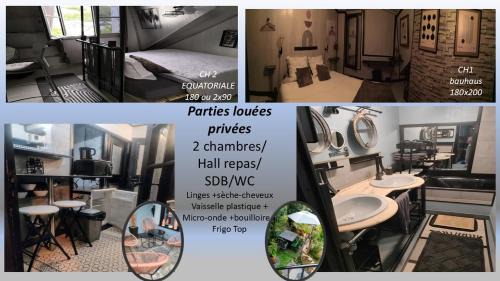Tulle Apartment | 2CH 4pers matelas M de Forme Kitchenette SDB WC au calme côté jardin
