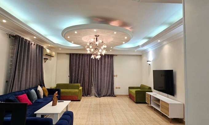Sakkala Apartment | 3-bedroom apartment beach front with sea view in charming Hurghada with AC,WiFi