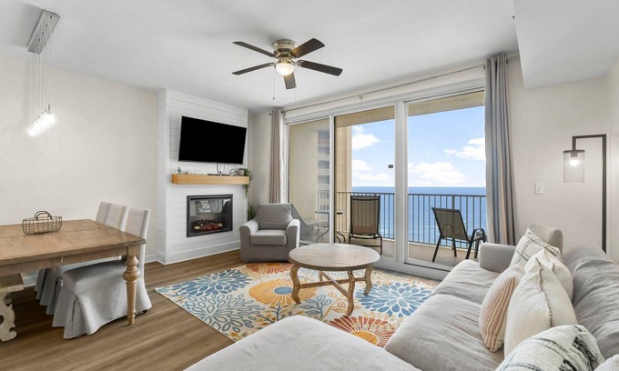Panama City Beach Condo | 3 Bedroom in Shores of Panama! Incredible views plus RSVP parking!