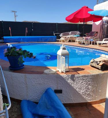Villaricos Villa | 3 bedrooms villa at Cuevas del Almanzora 200 m away from the beach with city view private pool and enclosed garden
