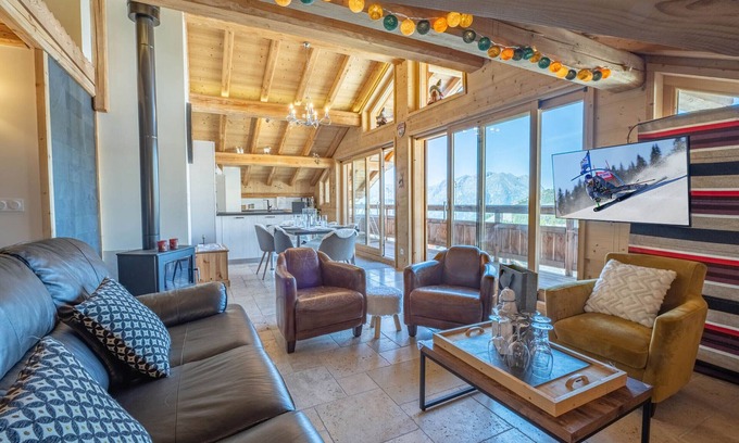 Jeux Apartment | 3-room apartment in Huez center with WIFI