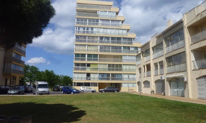 Le Port Apartment | 3-Room Apartment with Terrace, AC, Parking for 6 people