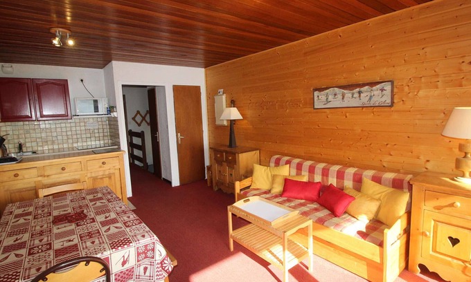 Auris Apartment | 3-room duplex cabin, 8 pers, ski-in/ski-out, Auris en Oisans