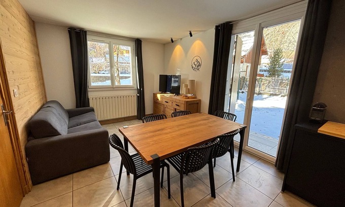 Valloire Apartment | 3 rooms 6 pers, Parking, Southwest Terrace, Sauna, Valloire