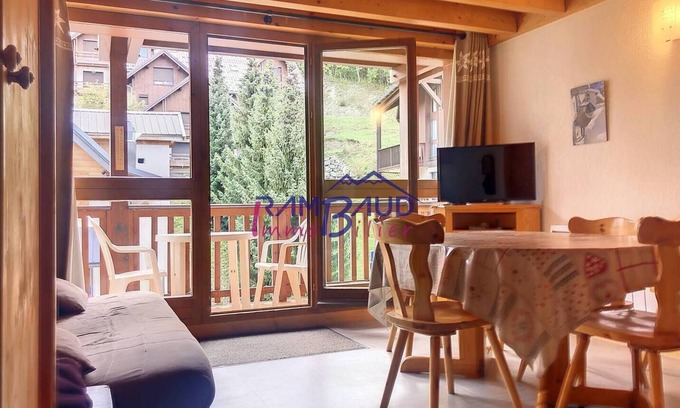 Valloire Apartment | 3 rooms Duplex 6 people Near Centre and Lifts