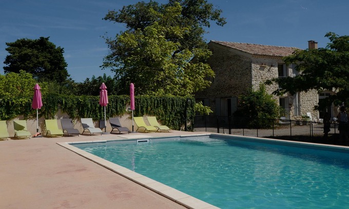 Visan Other | 3-star Provencal farmhouse with private pool in the vineyards 14 people maximum