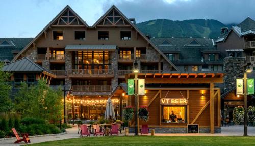 Stowe Area Resort | 332 Lodge At Spruce Peak Ski In Ski In Ski Out King Studio By Stowe Mountain Rentals