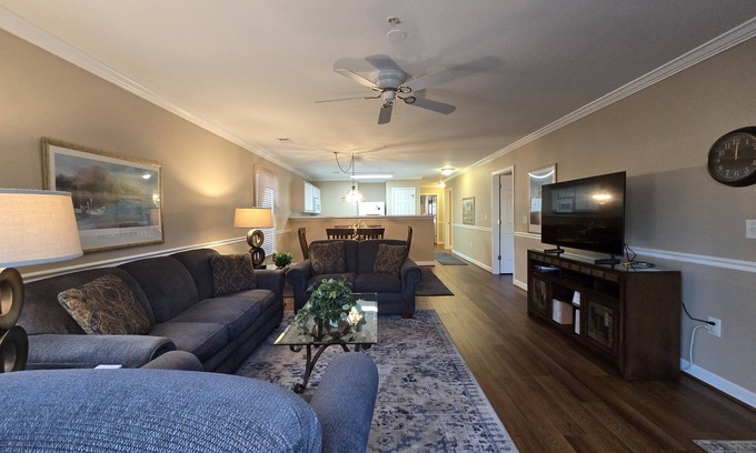 Carolina Forest Condo | 3b 2ba Coastal River Oaks Retreat