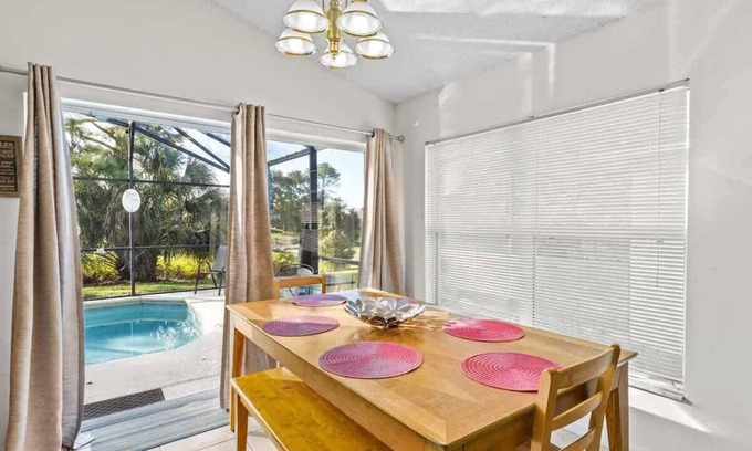 Haines City House | 3Bd Villa with Private Pool & Golf Walmart 2 min