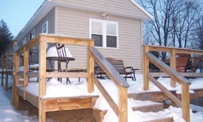 Greenville Junction House | 3BR 1BA Pine Interior Home across the street from Moosehead Lake