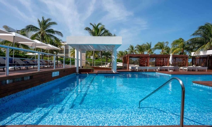 Punta Sam Apartment | 3BR Beachfront Luxury Condo with Great Features