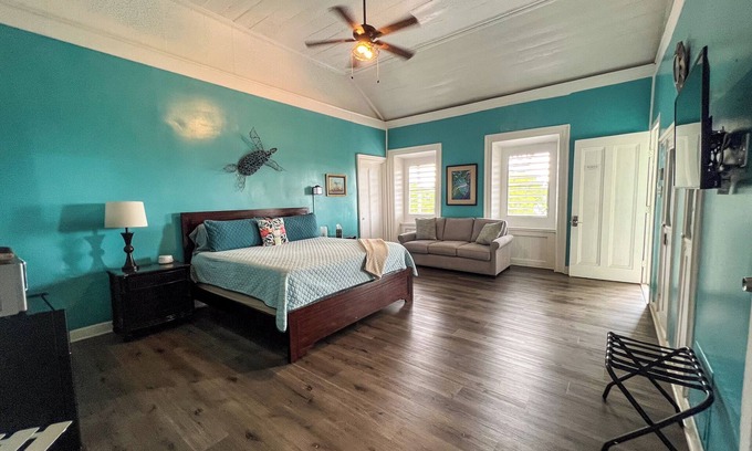 Frederiksted Southeast Hotel | 3rd floor unit with Picturesque Ocean View and outdoor seating!