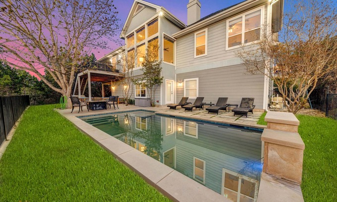 Highland Lake Estates House | 4,000 Sqft Lakeview Retreat with Private, Heated Pool, 6 bed, 4 bath
