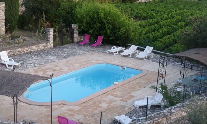 Orgnac-l'Aven Other | 4 apartments for stays in Ardèche large farmhouse with swimming pool